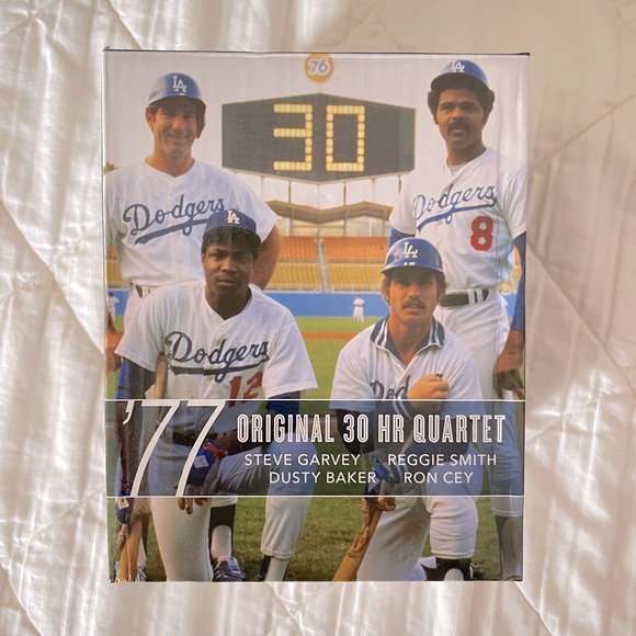 LA Dodgers ‘77 Original 30HR Quartet Figurines - Picture 2 of 8